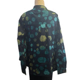 Adverb Shirt, After, Dots Fun, Turquoise/Olive/Black S, M & XL