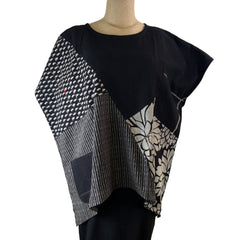 Yaza Topper, Kasur, Black/Grey/White, M/L