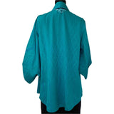 Doshi Jacket, Crossroads, Turquoise, M