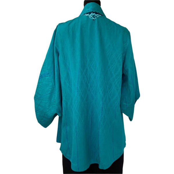 Doshi Jacket, Crossroads, Turquoise, M
