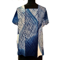 Doshi Top, Rhythm, Indigo, Indigo/White, M
