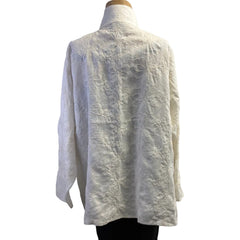 Kay Chapman Shirt, Issey, Embroidered, Natural, L
