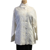 Kay Chapman Shirt, Issey, Embroidered, Natural, L