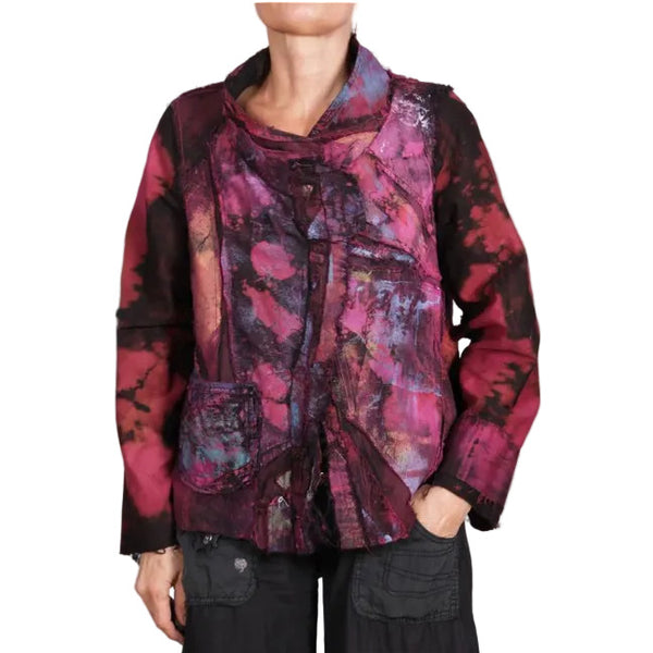 Tatiana Palnitska Jacket, Islands Of Magenta XS/S