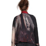 Tatiana Palnitska Jacket, Cropped, GraphIcally Modern S
