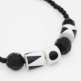 Sylca Designs Necklace, Nova Heritage, Black/White