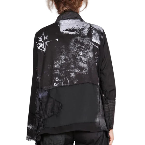 Tatiana Palnitska Blouse, Just Try To Figure Me Out M/L