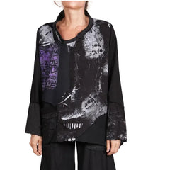 Tatiana Palnitska Blouse, Just Try To Figure Me Out M/L