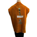 Holly Badgley Vest, Box, Rust, S/M