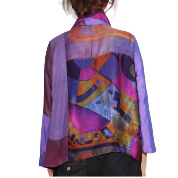 Tatiana Palnitska Blouse, Cubistically Sophisticated