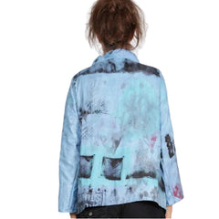 Tatiana Palnitksa Blouse, I'll Wear The Blues For Me, S