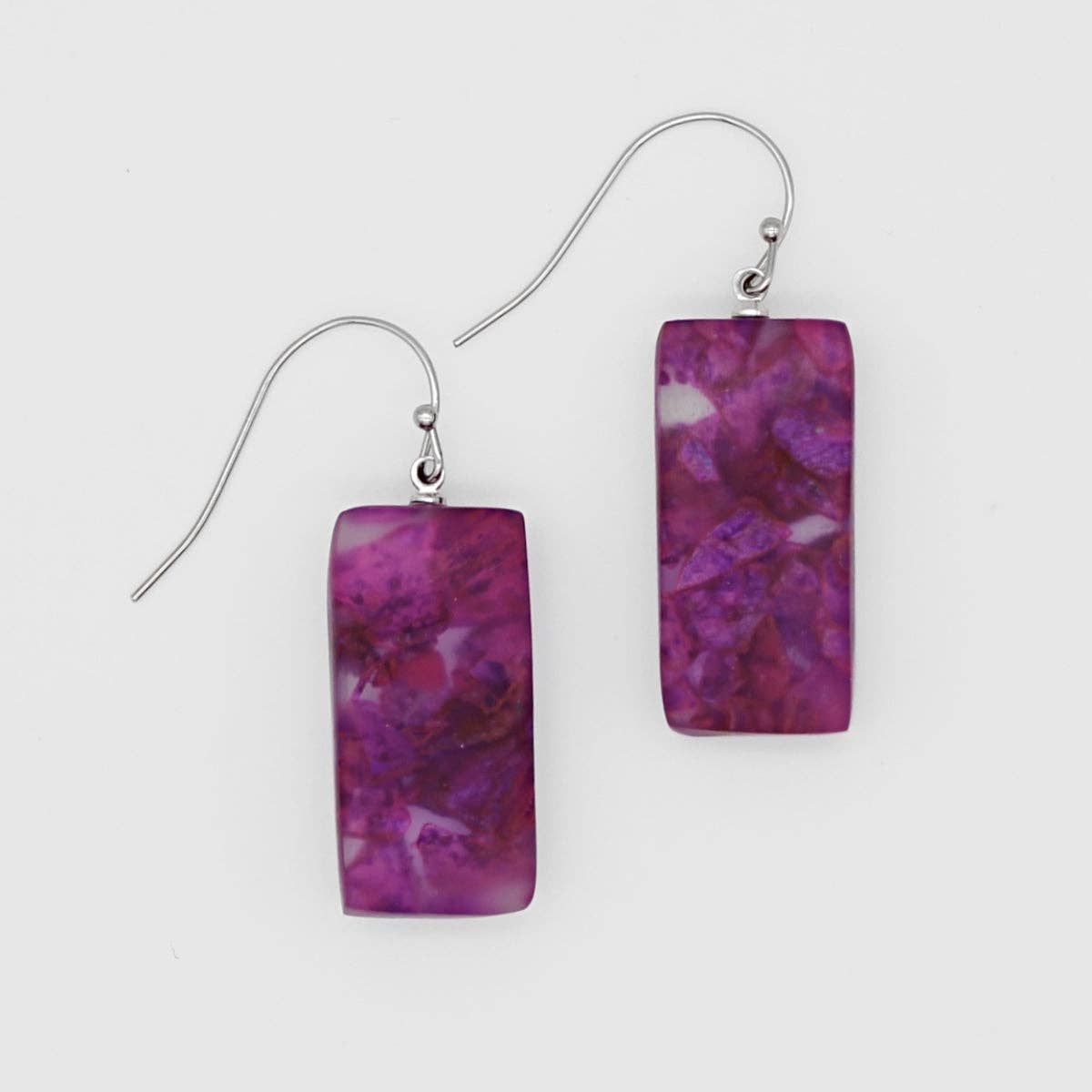 Sylca Designs Earrings, Vega, Purple