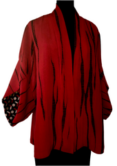 Doshi Jacket, Crossroads, Crimson, Medium