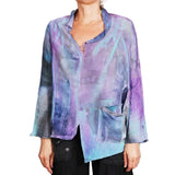 Tatiana Palnitska Top, A Turquoise Rain S/M