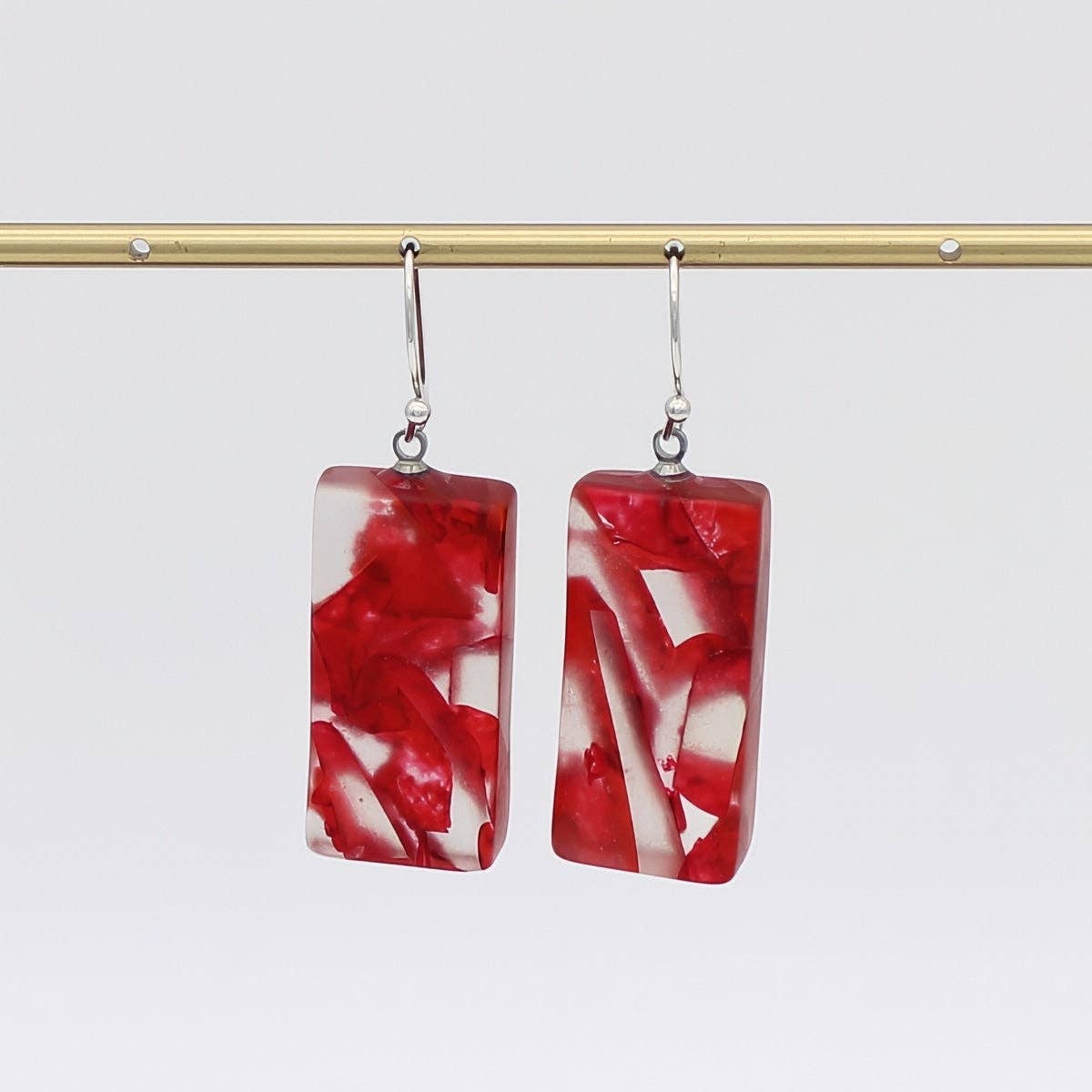 Sylca Designs Earrings, Vega, Red