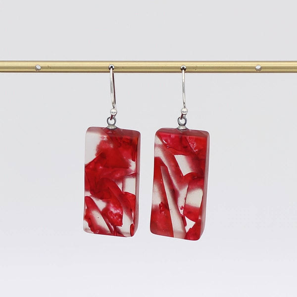Sylca Designs Earrings, Vega, Red