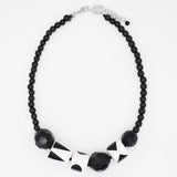 Sylca Designs Necklace, Nova Heritage, Black/White