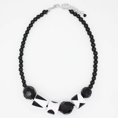 Sylca Designs Necklace, Nova Heritage, Black/White