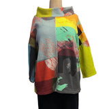 Andrea Geer Top, Reversible Funnel Neck, M/L