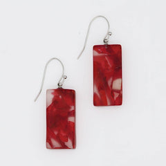 Sylca Designs Earrings, Vega, Red