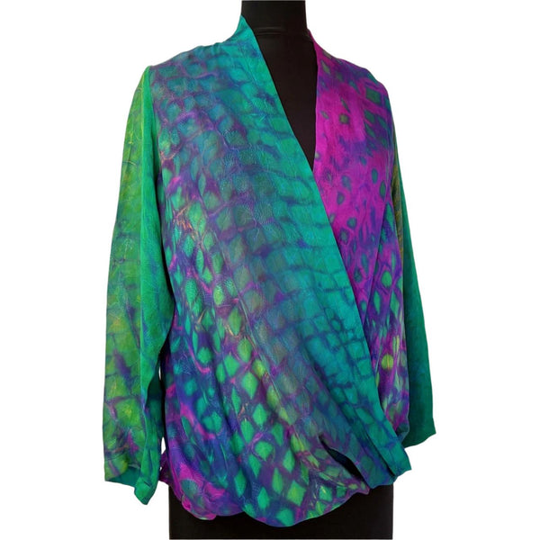 Doshi Blouse, Twisted, Sea Turtle, M