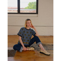 The Endery Tee, Bauhaus, Lazurite, Slate/Green/Marigold/Black