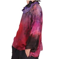 Tatiana Palnitska Blouse, Most Vivid Sunset S/M