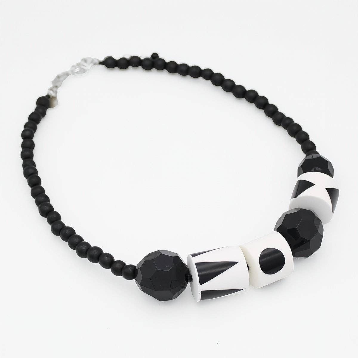 Sylca Designs Necklace, Nova Heritage, Black/White