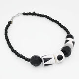 Sylca Designs Necklace, Nova Heritage, Black/White