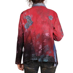 Tatiana Palnitska Jacket, Denim Islands In A Hot Ocean S/M