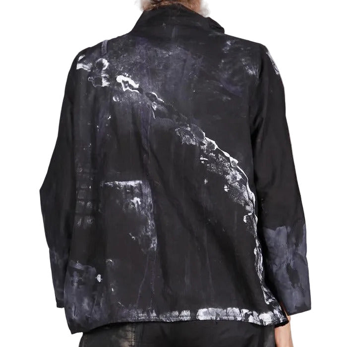 Tatiana Palnitska Blouse, Curated Monochrome Chaos M