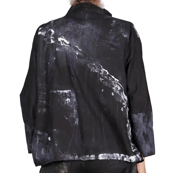 Tatiana Palnitska Blouse, Curated Monochrome Chaos M