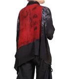 Tatiana Palnitska Tunic, An Unclassic Take On Classic Red/Black OS Fits XS-XL
