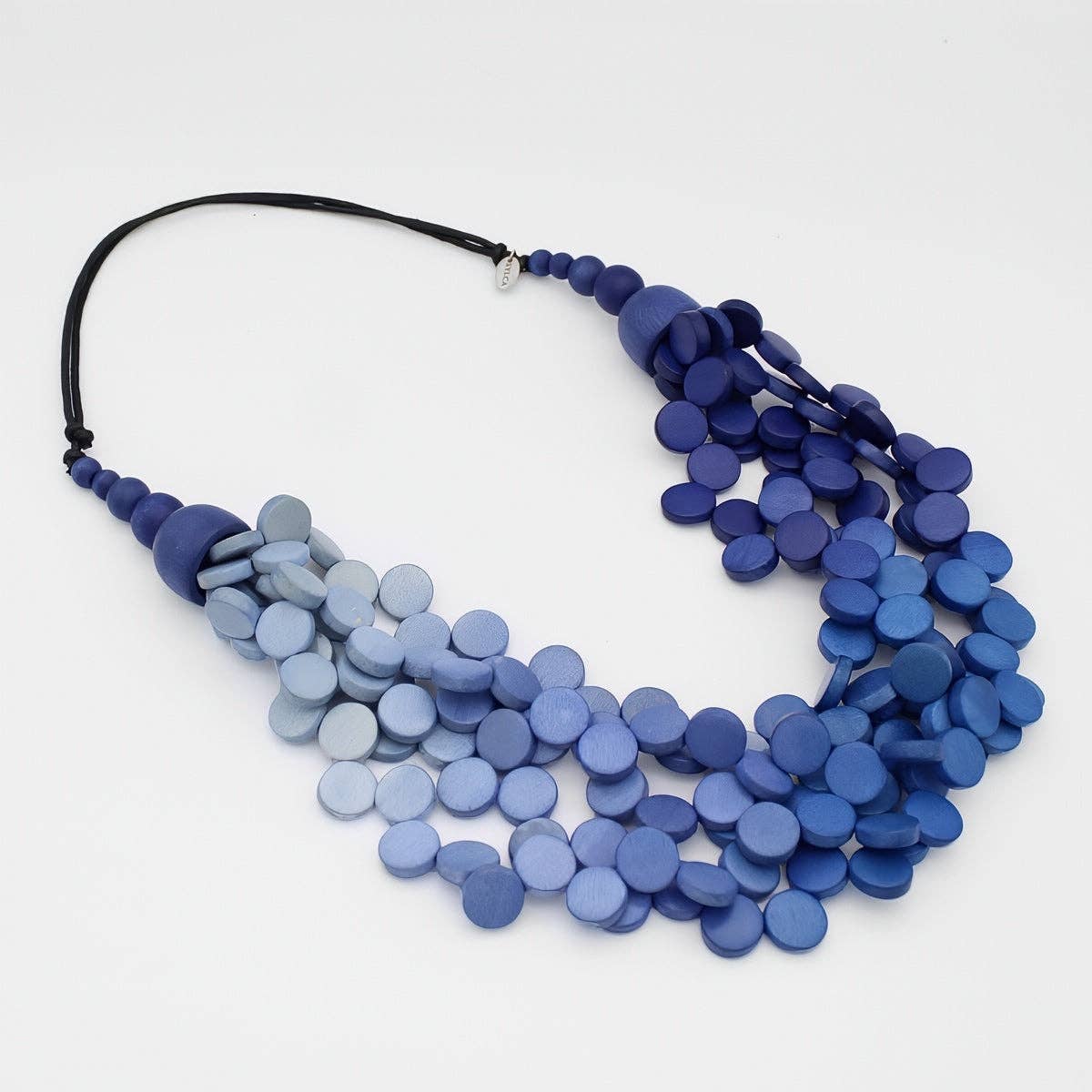 Sylca Designs Necklace,Gillian, Ombre Blue