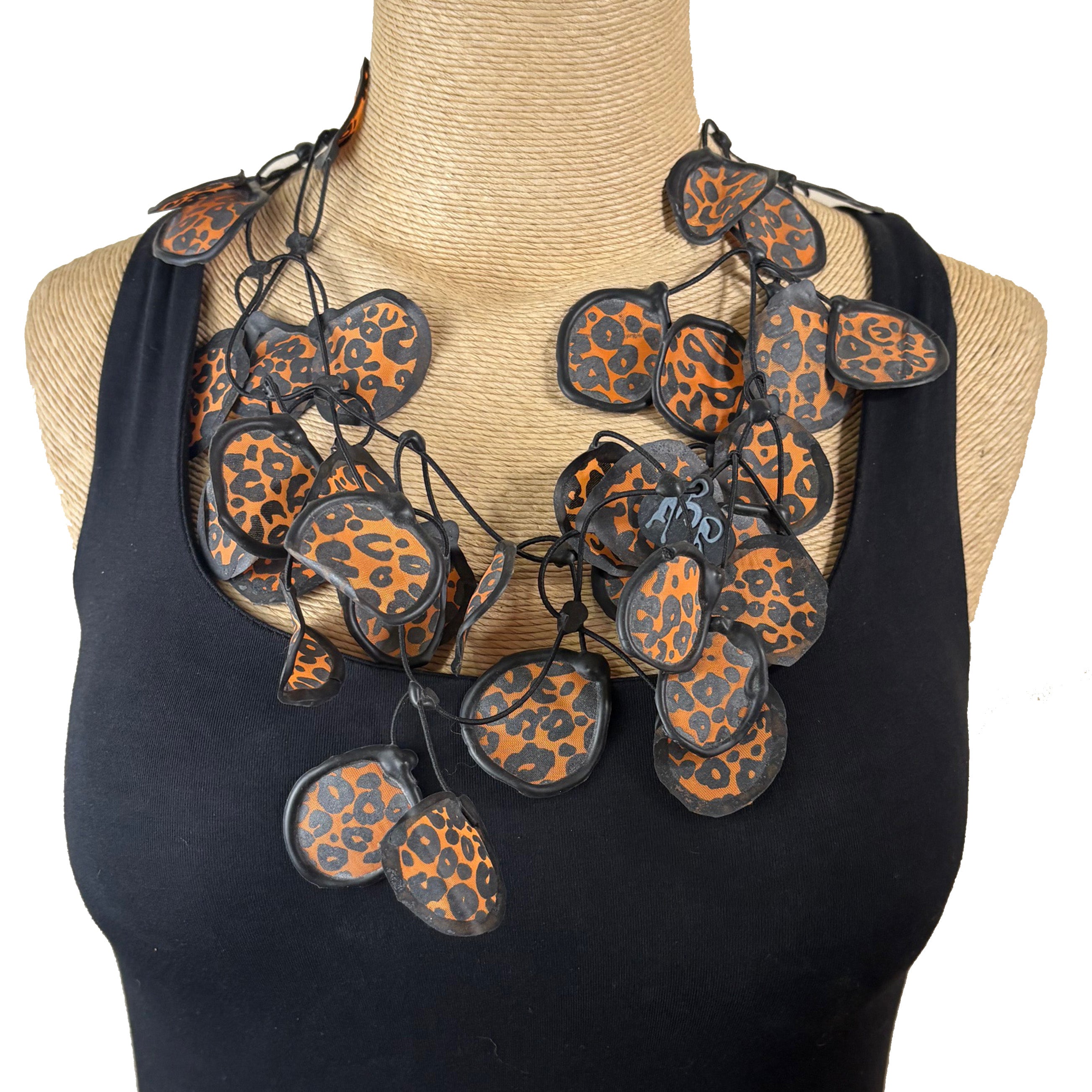 Annemieke Broenink Necklace, Animal Print