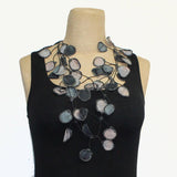 Annemieke Broenink Necklace, Ink, Grey