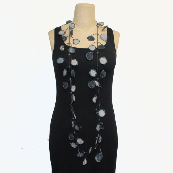 Annemieke Broenink Necklace, Ink, Grey
