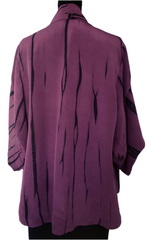 Doshi Jacket, Crossroads, Boysenberry, Small