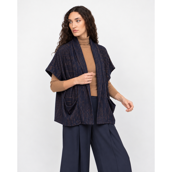 Ozai N Ku Jacket, Navy/Gold M/L & L/XL