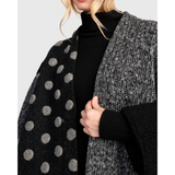 Alembika Jacket, Dottie, Black/Grey S/M & L