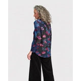 Alembika V-Neck Top, Midnight, Navy/Berry XXS, XS & S