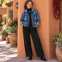 Cynthia Ashby Jacket, Pilot, Classic Blue S, M, L/XL