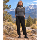 Cynthia Ashby Pants, Black XXS & XS