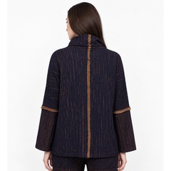 Ozai N Ku Pullover, Navy/Gold S/M & L/XL