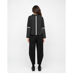 Ozai N Ku Pullover, Black/White S, M & L