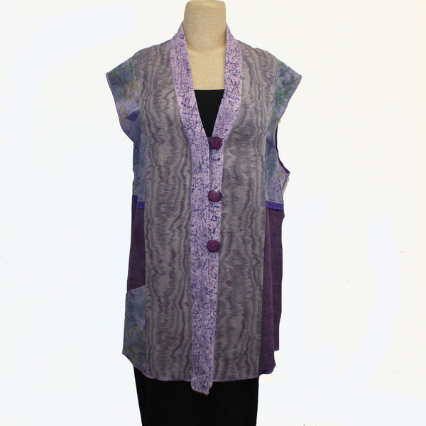 Dale Jenssen Vest, Purple, M