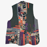 Diane Prekup Vest, Market, Floral Sage, S