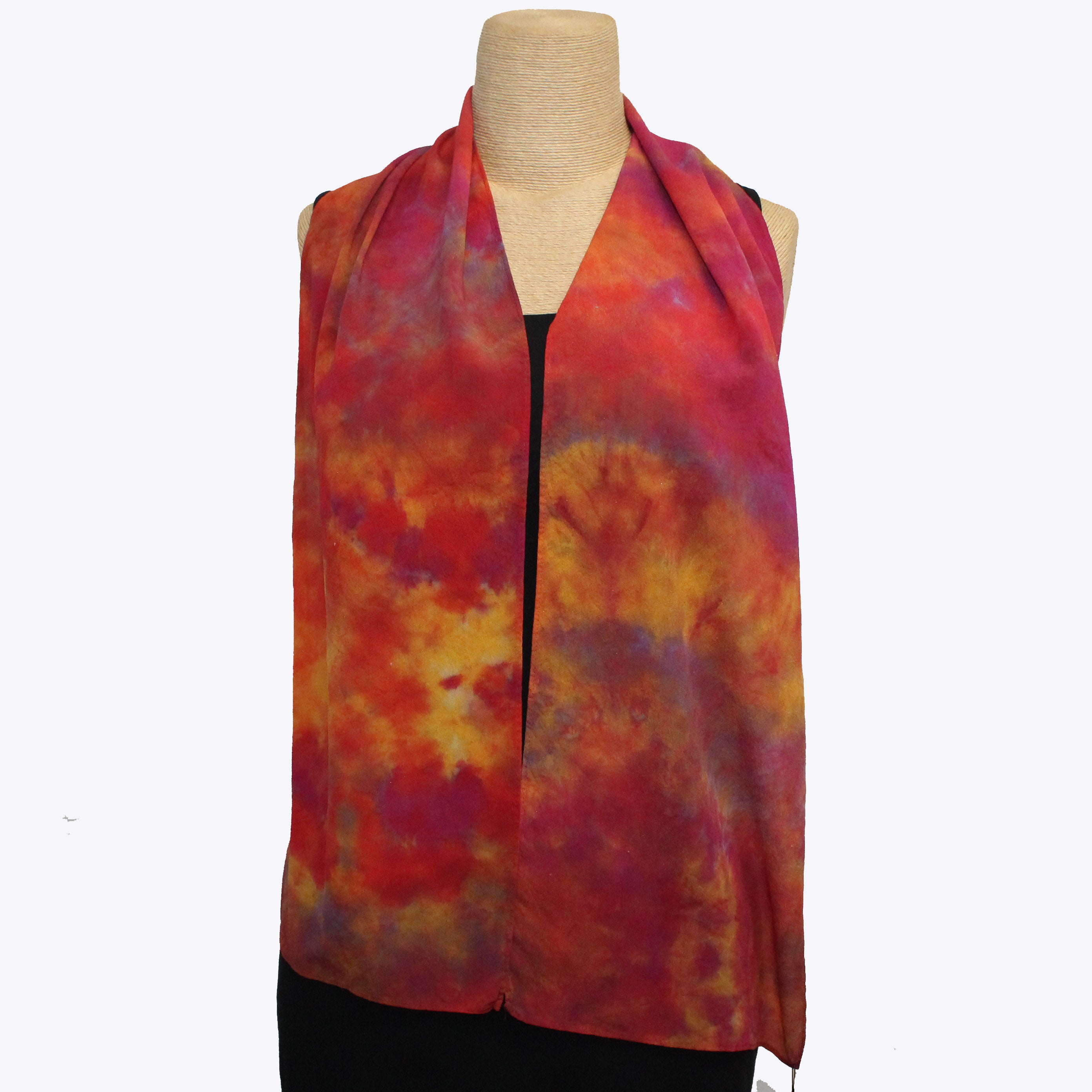 Dale Jenssen Scarf, Red/Gold