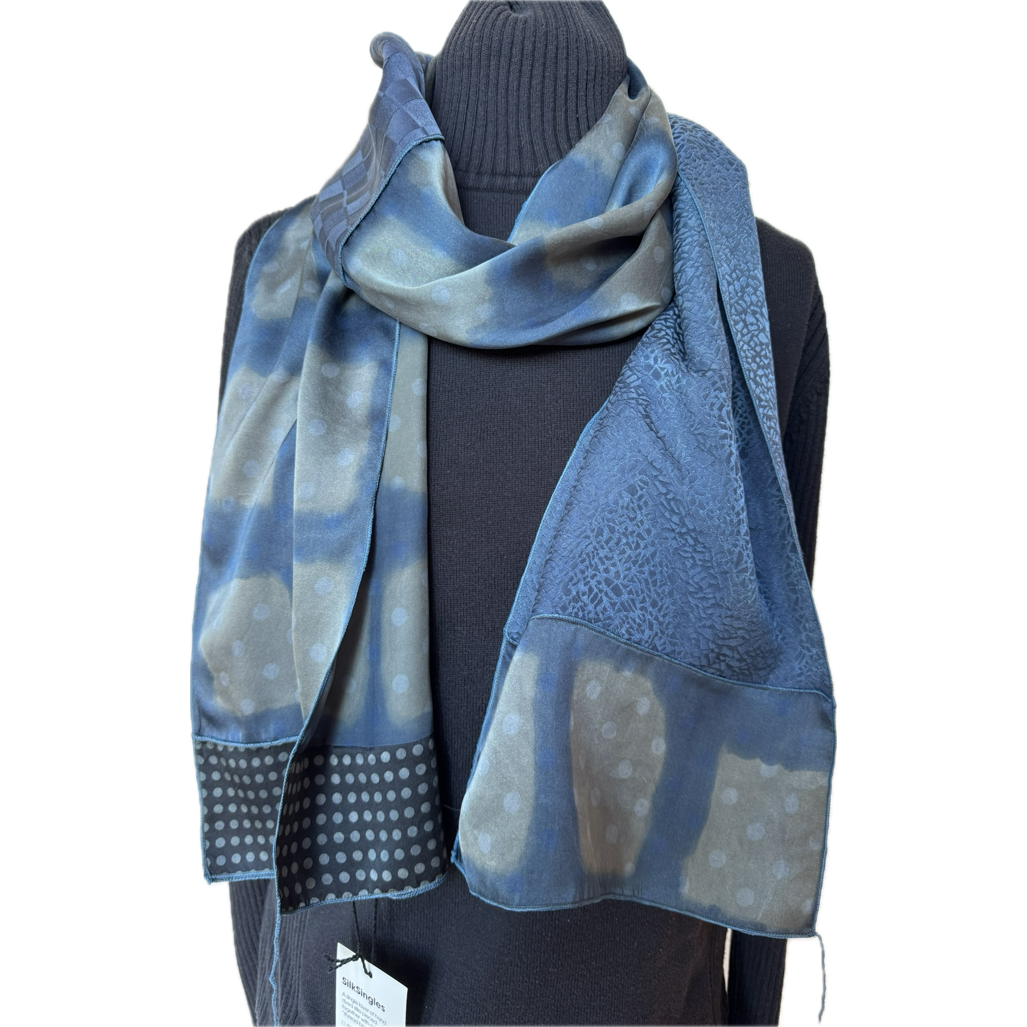 Judith Bird Scarf, SilkSingles Special, Peeking Through Windows