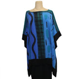 Kay Chapman Tunic, Elia, Why Not, Blue/Periwinkle/Green, OS